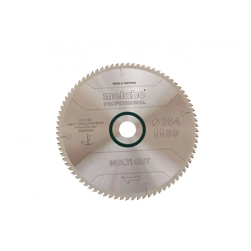 Billig Metabo "Multi cut - professional" Sägeblatt 254 x 2.4 x 30 628093000