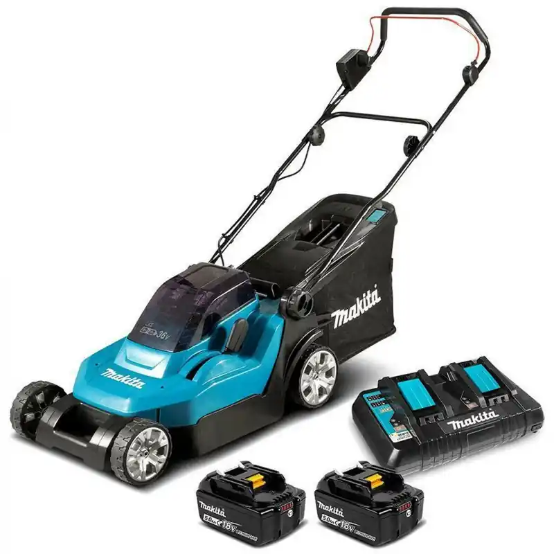 Makita DLM432CT2 Akku Rasenmäher 430mm Li-ion LXT (2x5,0Ah/18V) Expressversand