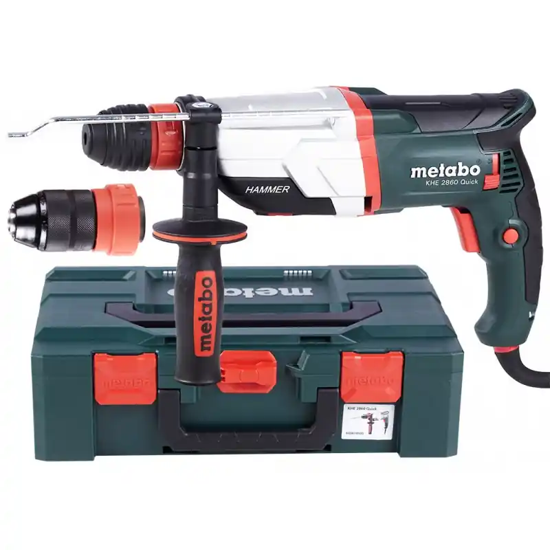 Metabo KHE 2860 Quick Kombihammer (880 W/3,2 J), MetaBOX 145 L 600878500 Neu