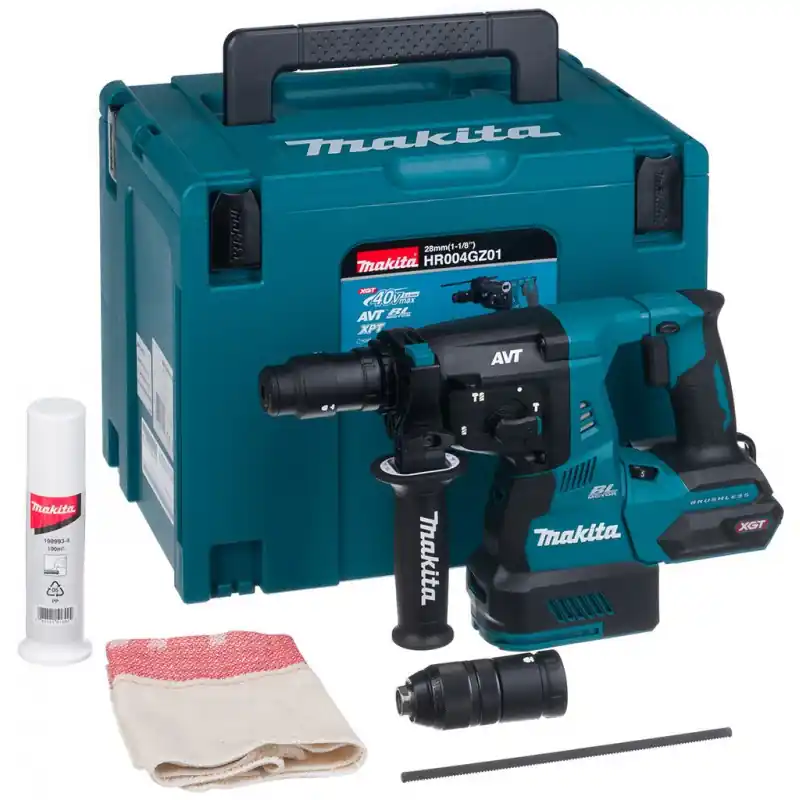 Letzte Chance Makita HR004GZ01 Akku-Kombihammer mit Schnellwechselfutter, Li-ion XGT 40V, ohne Akku Z