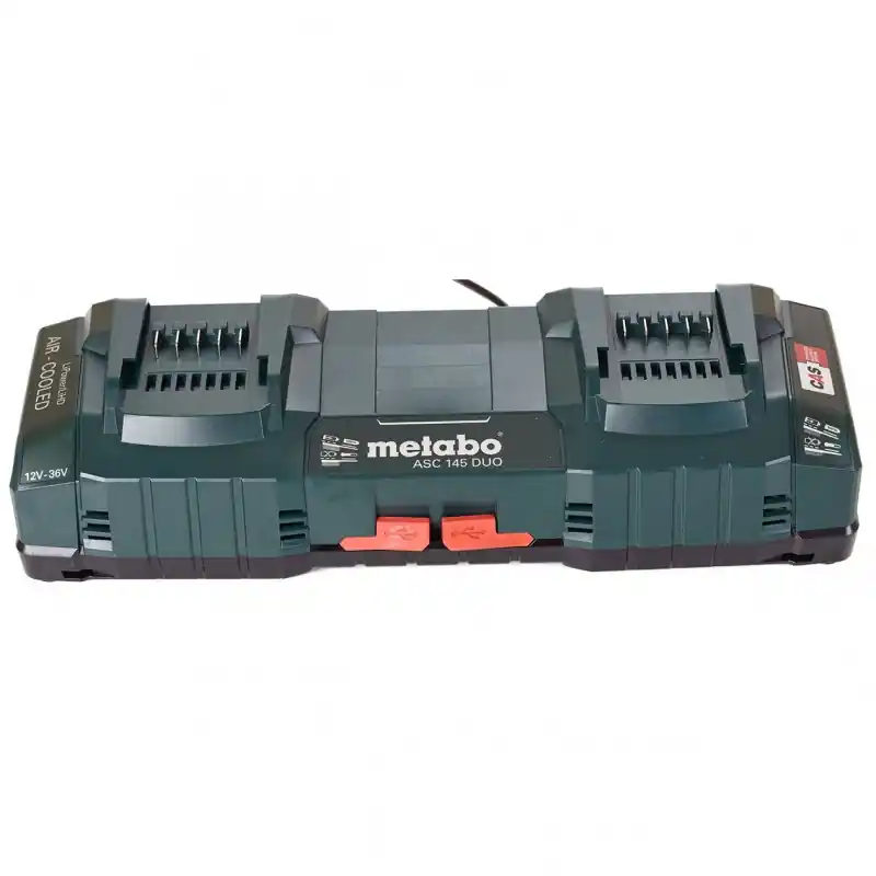 Sale Metabo ASC 145 DUO Dual-Schnellladegerät (12/36 V) 627495000