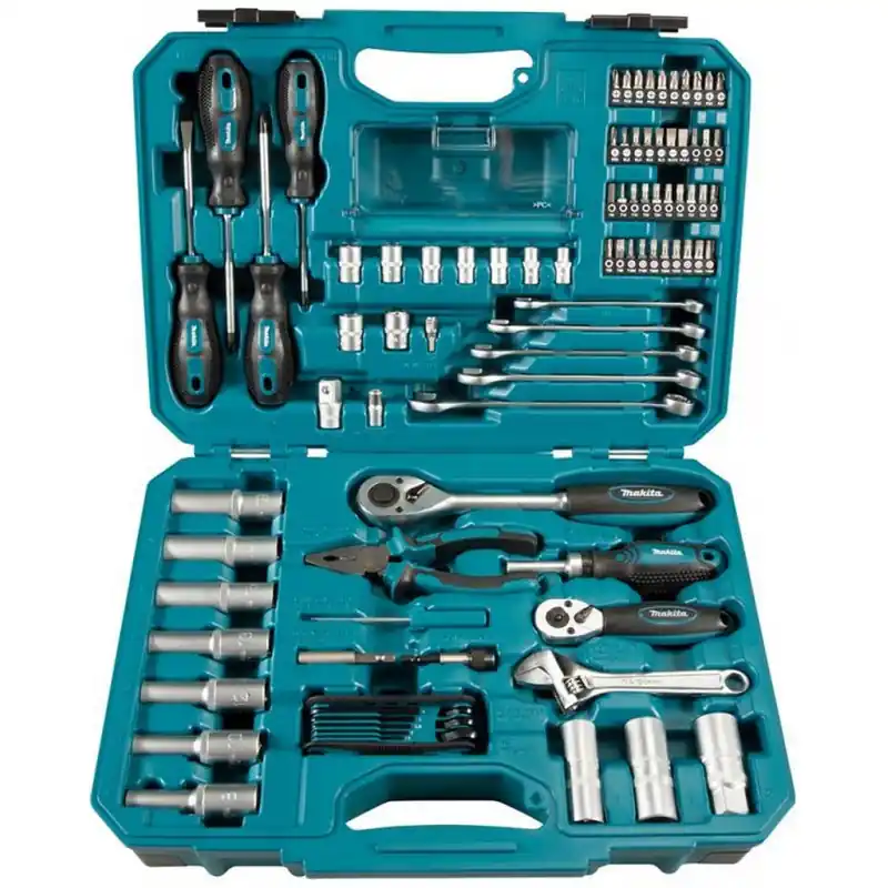 Geprüft Makita E-08458 Werkzeugkoffer 87-tlg