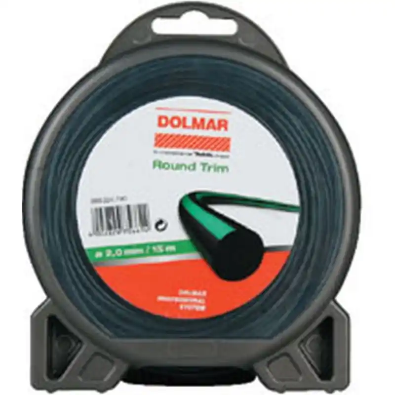 Dolmar 369224790 Runder Mähfaden, Grün 2,0/15m Sonderaktion