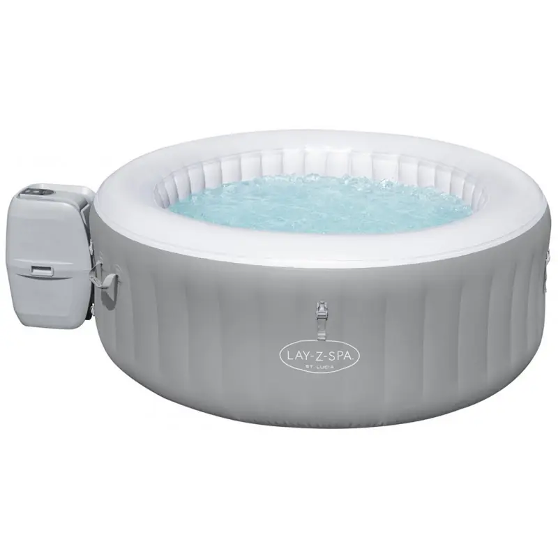 BESTWAY Lay-Z-Spa St. Lucia AirJet Whirlpool, 170 x 66 cm, 2-3 Personen 60037 Knallerangebot