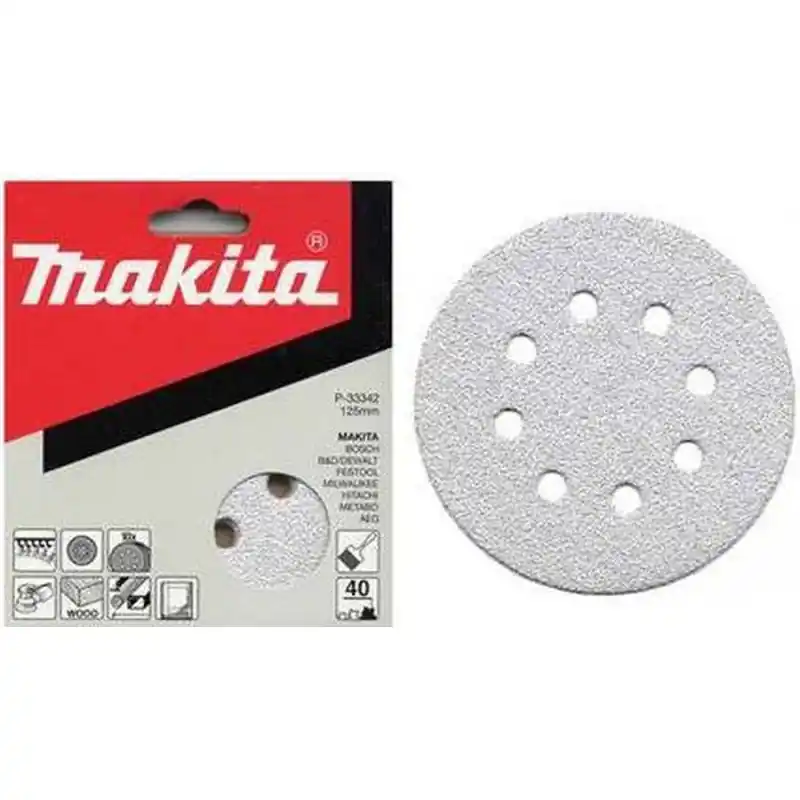 Super-Preis Makita P-33370 Schleifpapier 125mm, K100, 10 Stc BO5010/12/20/21