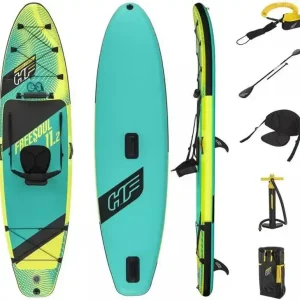 Angebot BESTWAY Hydro-Force Freesoul Tech Convertible Paddleboard-Set, 340 x 89 x 15 cm 65310