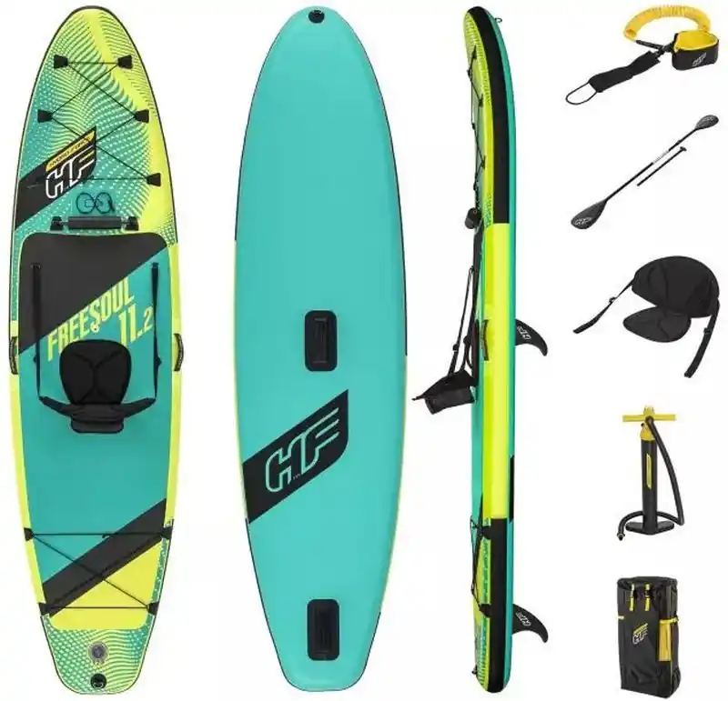 Angebot BESTWAY Hydro-Force Freesoul Tech Convertible Paddleboard-Set, 340 x 89 x 15 cm 65310