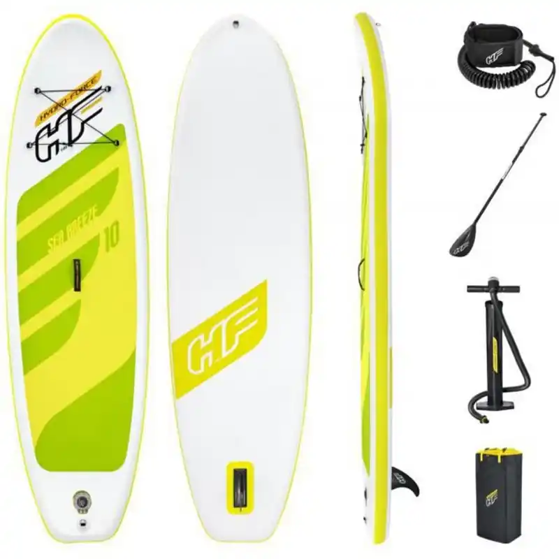 BESTWAY Hydro-Force Sea Breeze Paddleboard Set, 305 x 84 x 12 cm 65340 Top-Angebot