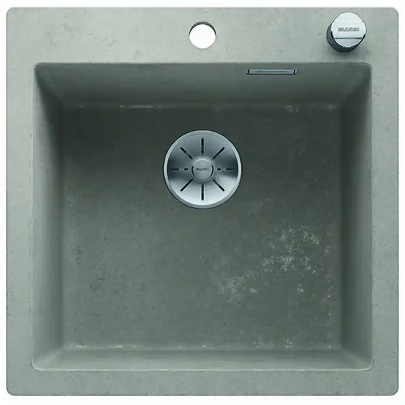 BLANCO Pleon 5 Silgranit PuraDur, beton-style, InFino Ablauf, 525303 Solange Der Vorrat Reicht