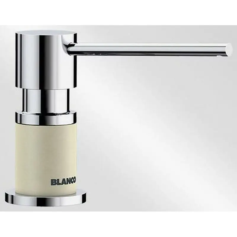BLANCO Spülmittelspender LATO Silgranit-Look zweifarbig jasmin/chrom 525812 Direktkauf