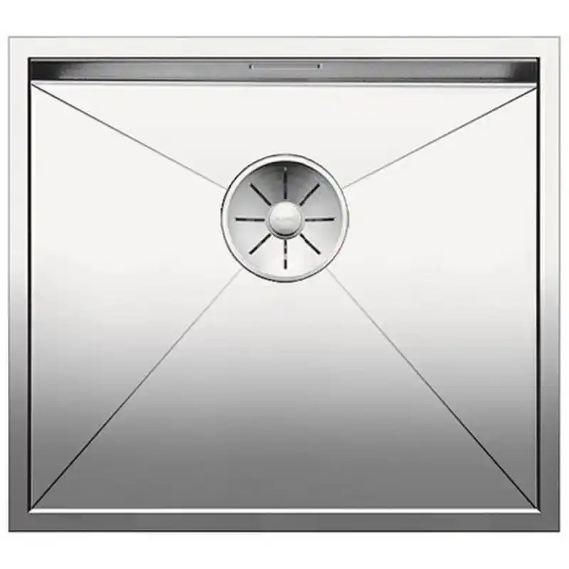 BLANCO Unterbauspüle ZEROX 450-U Edelstahl Steelart InFino Ablauf 521587 Schnäppchen