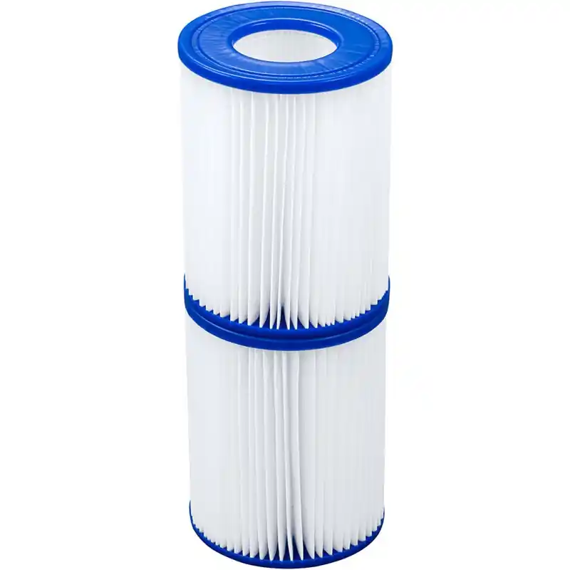 Zertifiziert BESTWAY Filterkartuschen Gr. II, 10,6 x 13,6 cm, 2 Stk. 58094