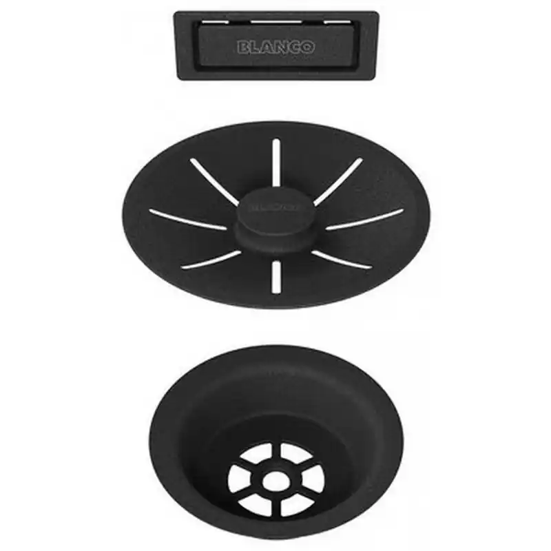 BLANCO Ab- und Überlaufset schwarz für Einzelbecken 239975 Saisonangebot
