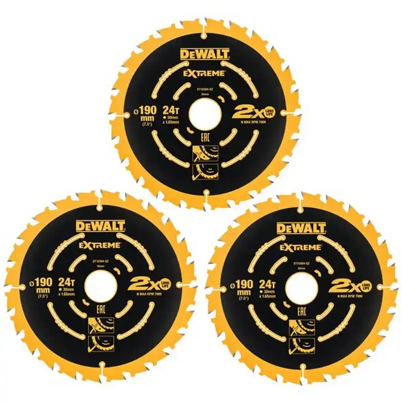 Preiswert DeWALT DT10399-QZ Kreissägeblatt Handkreissäge 190 x 30mm 24WZ