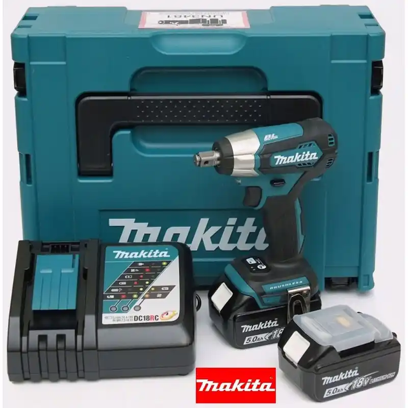 Makita DTW181RTJ Akku-Schlagschrauber 1/2", Li-ion LXT, 2x 18V/5,0Ah Sofort Bestellen