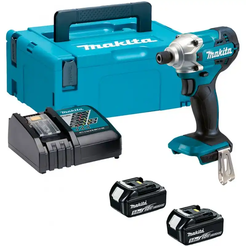 Makita DTD156RTJ Akku Schlagschrauber 1/4" Li-ion LXT (18V/2x5,0Ah) Makpac Beliebt