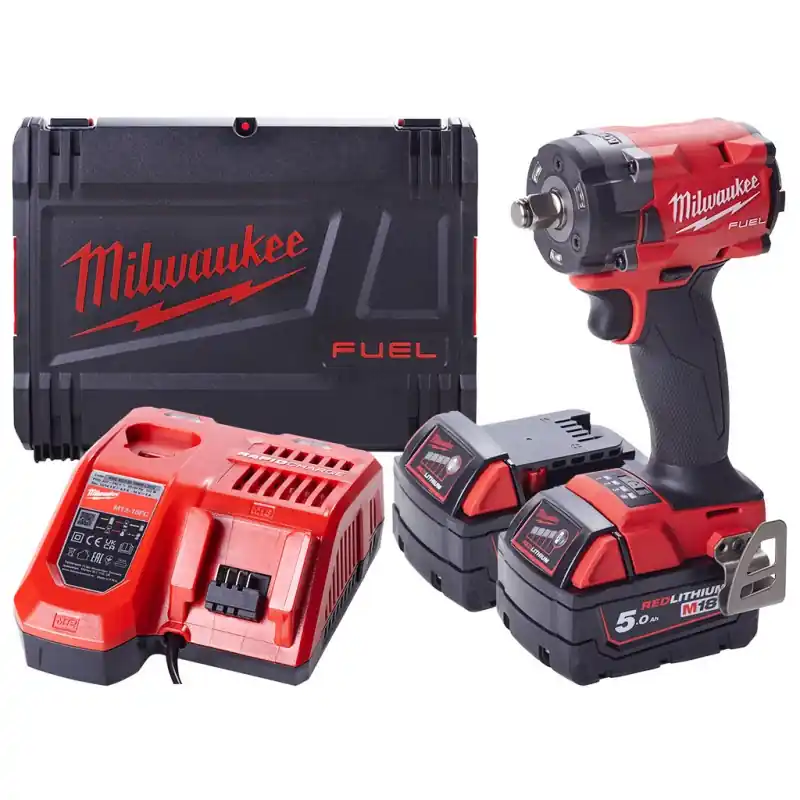 Milwaukee M18 FIW2F12-502X Akku-Schlagschrauber 5.0 Ah, HD Box 4933478444 Begrenztes Angebot