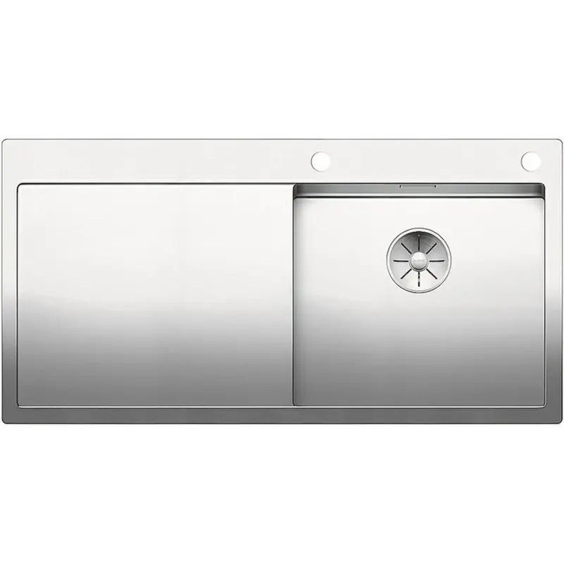 BLANCO Einbauspüle CLARON 5 S-IF Edelstahl Steelart InFino Ablauf Becken rechts 521625 Zertifiziert