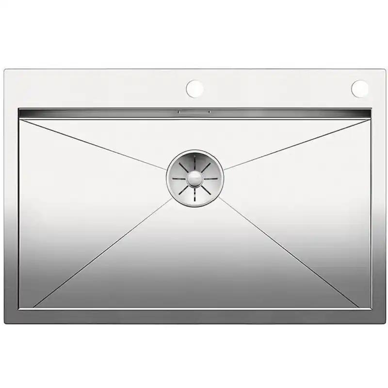 BLANCO Einbauspüle ZEROX 700-IF/A Edelstahl Steelart InFino Ablauf 521631 Günstig