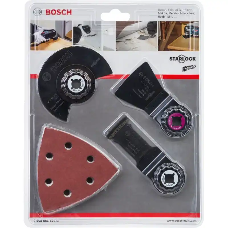 BOSCH Multifunktionswerkzeug-Zubehör-Set 13teilig 2608661694 Kracherpreis