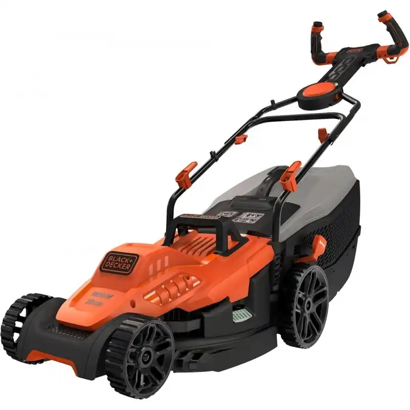 Top-Angebot Black Decker BEMW471ES-QS Elektro-Rasenmäher (38cm/1600W/45L)