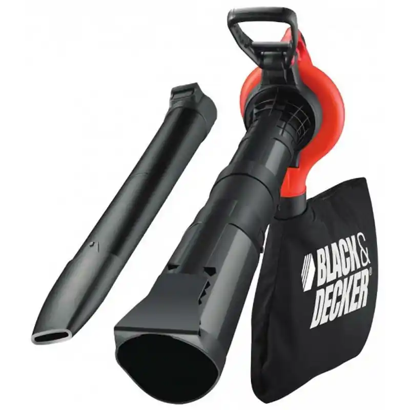 Solange Der Vorrat Reicht Black  Decker GW3030-QS Laubsauger 3000 W, Fangsackvolumen 50 l , 3-in-1