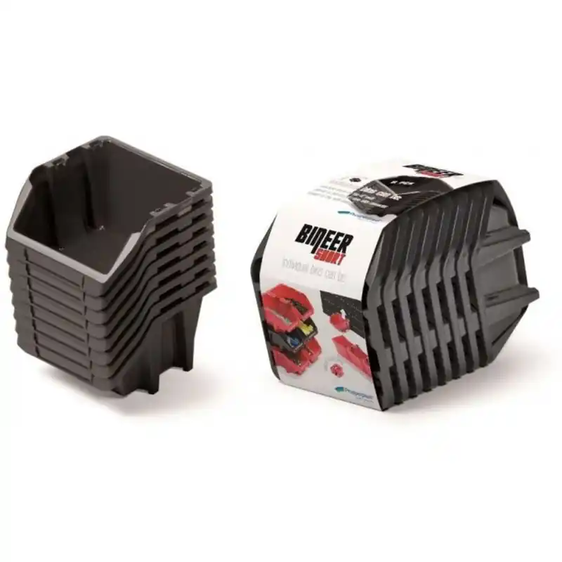 Direktkauf Prosperplast BINEER SHORT SET Werkstattbehälter, 144x118x84mm, 8 Stück, schwarz KBISS15