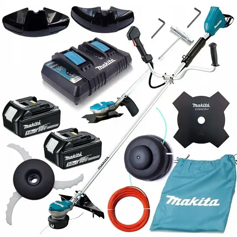 Begrenztes Angebot Makita DUR368APT2 Akku Trimmer Li-ion LXT (2x5,0 Ah/18V)