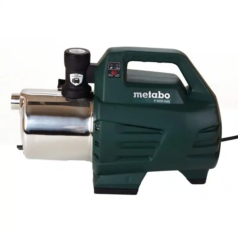 Preisknaller Metabo P 6000 Inox Gartenpumpe (1300W/6000l/h) 600966000
