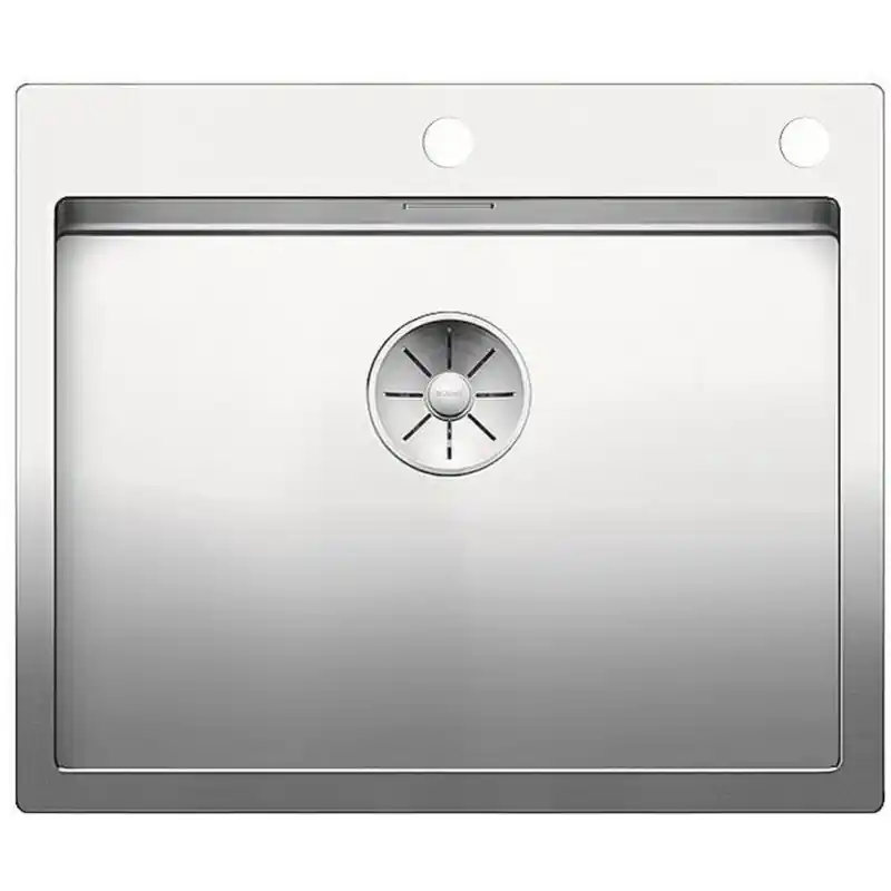 Top-Angebot BLANCO Einbauspüle CLARON 550-IF/A Edelstahl Steelart InFino Ablauf 521639