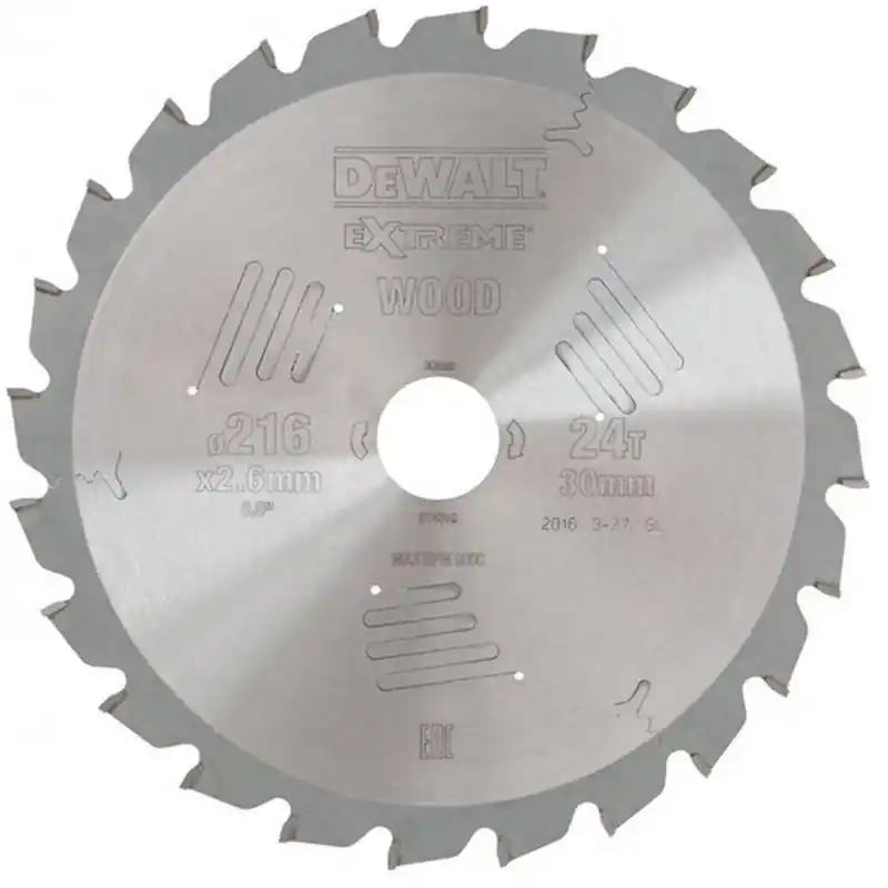 Günstig DeWALT DT4310-QZ Kreissägeblatt stationär Extreme 216 x 30 mm 24WZ