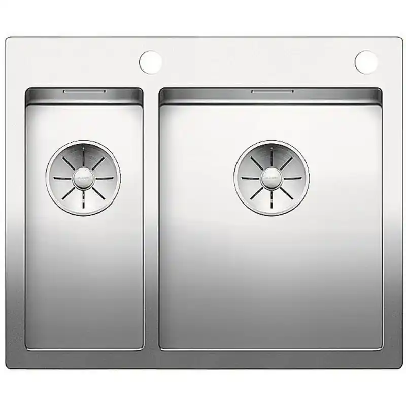 Direkt Vom Hersteller BLANCO Einbauspüle CLARON 340/180-IF/A Edelstahl Steelart InFino Ablauf 521647
