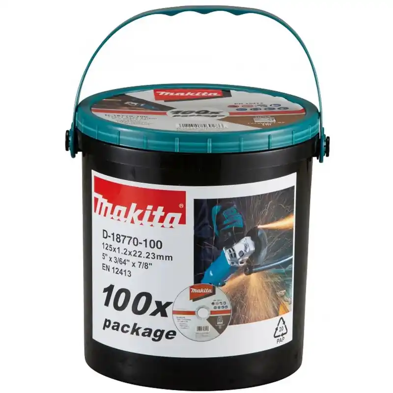 Makita D-18770-100 Trennscheibe 125x1,2x22mm Inox (100 Stück) Sichere Zahlung