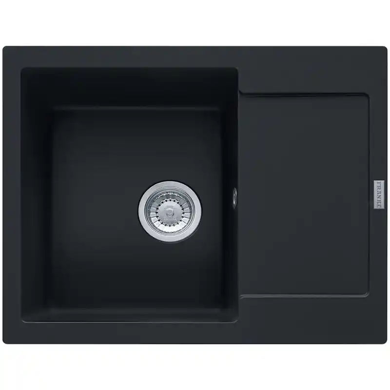 Franke Maris MRG 611-62, 620x500 mm, Küchenspüle Fragranit Black Matt 114.0627.368 Garantierte Lieferung