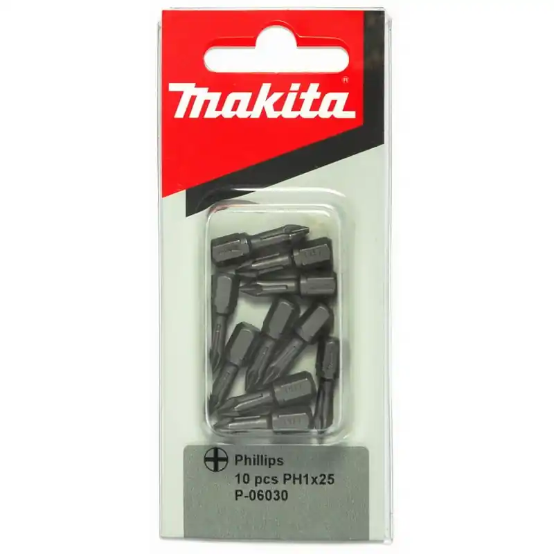 Makita P-06030 PH1 Bit 1/4" 25mm, 10St. Sonderaktion