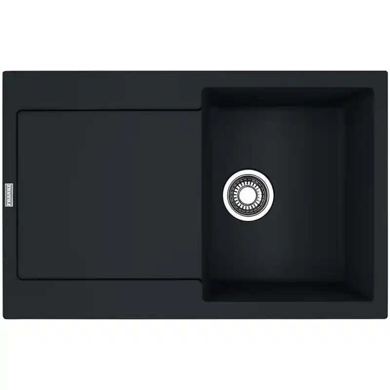 Neu Im Sortiment Franke Maris MRG 611-78, 780x500 mm, Küchenspüle Fragranit, Black Matt 114.0637.576