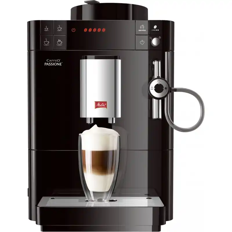 Markenware Melitta Caffeo® Passione® Kaffeevollautomat, schwarz