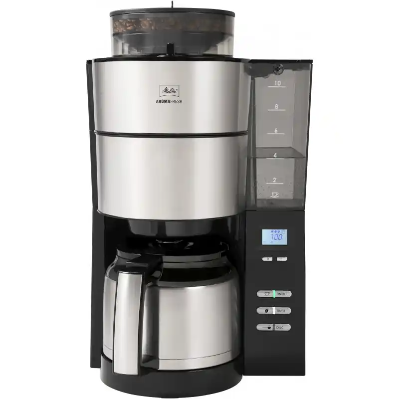 Neue Ware Melitta AromaFresh Therm Filterkaffeemaschine mit Mahlwerk