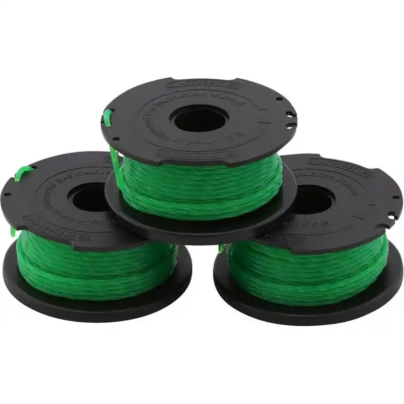 Garantierte Lieferung Black Decker A6486-XJ Ersatzschnur, 3er-Set, 2,0 mm x 6 m