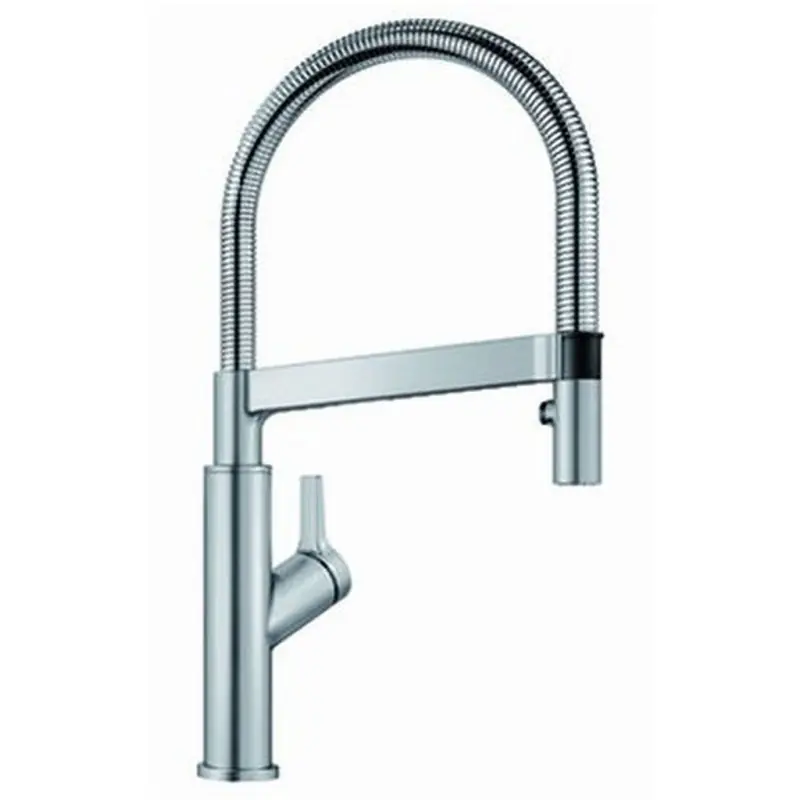 Neu Im Sortiment BLANCO Solenta-S, Edelstahl finish Ultraresist, Hochdruck, Senso Hebel rechts, 522407