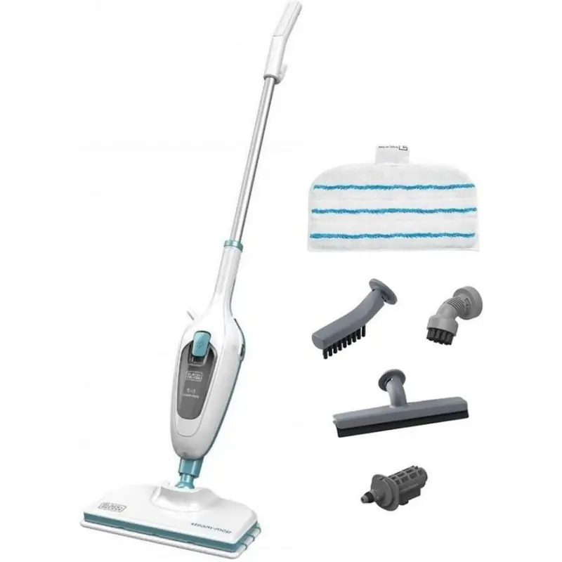 Sichere Zahlung Black  Decker FSMH13E5-QS Dampfbesen 5in1 (1300W/0,38L)