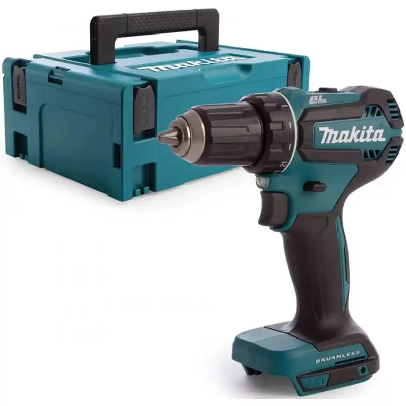 Geprüft Makita DDF485ZJ Akku-Bohrschrauber Li-ion LXT 18V + Makpac (Solo ohne Akku)