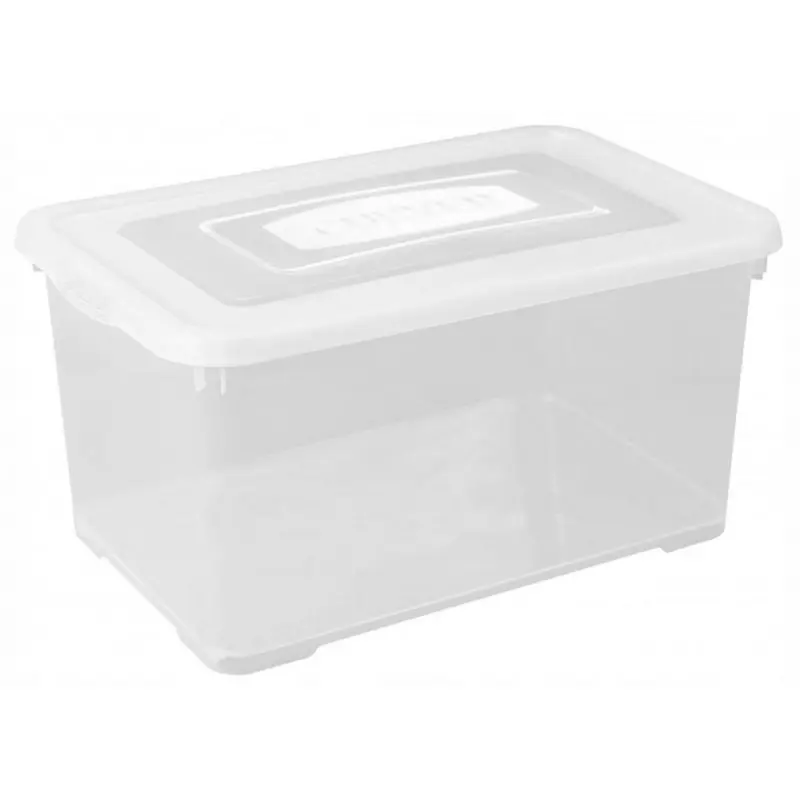 CURVER HANDY BOX 50L Aufbewahrungsbox 60 x 40 x 28 cm transparent 00270-001 Versand Am Gleichen Tag