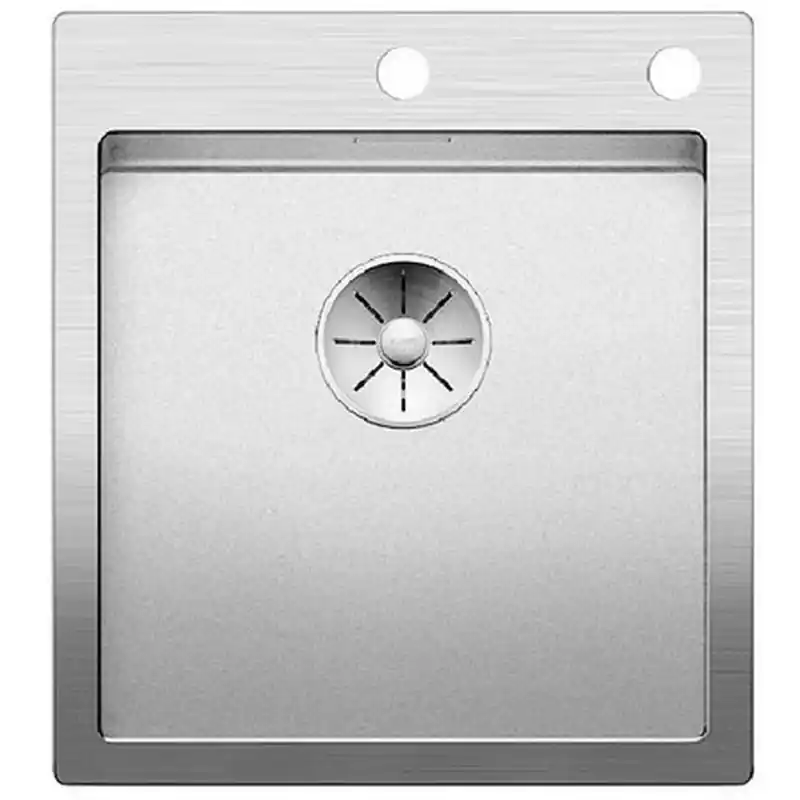 Echt BLANCO Einbaubecken CLARON 400-IF/A Edelstahl Durinox InFino 523392