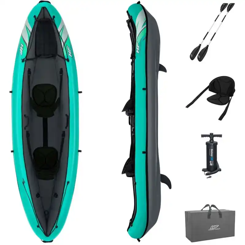 Wochenendangebot BESTWAY Hydro-Force Ventura X2 Kajak-Set, 330 x 86 x 48 cm 65052