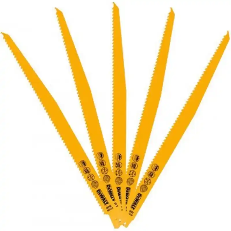 DeWALT DT2350-QZBimetall-Säbelsägeblatt 305 mm für Holz und harte Kunststoffe, 5 Stk. Finale Aktion