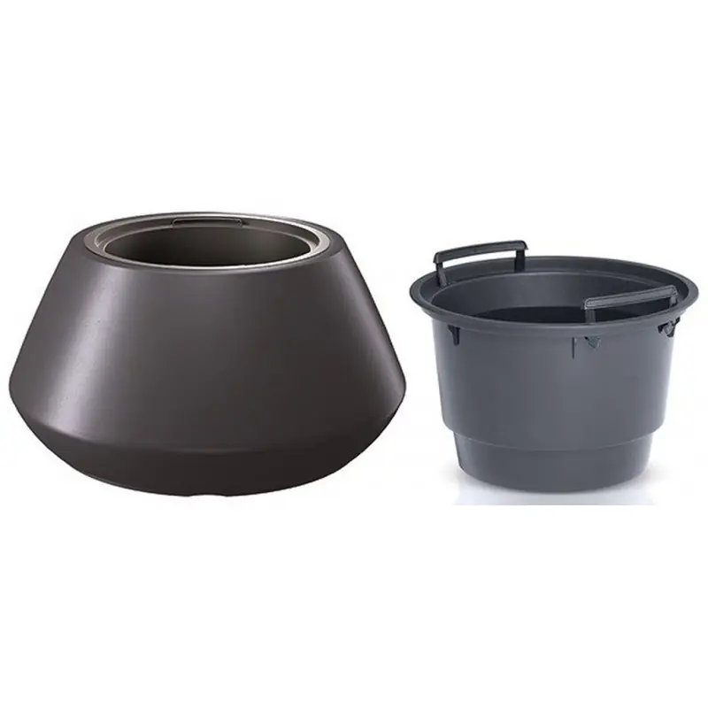 Prosperplast HEOS Blumentopf 58,2cm, anthrazit DMHET600-S433 Sonderaktion