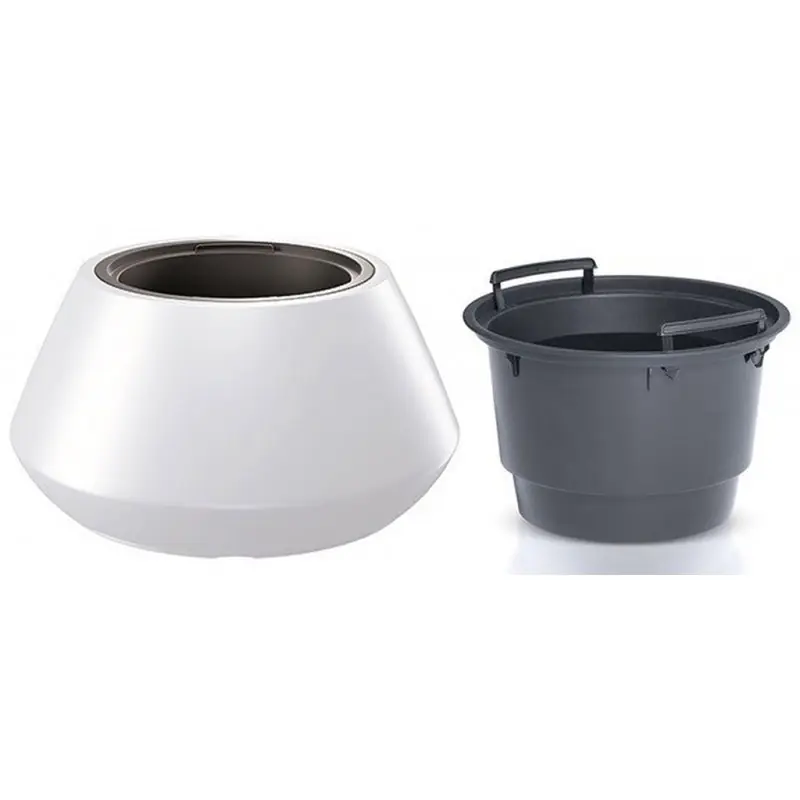 Prosperplast HEOS Blumentopf 58,2cm, weiß DMHET600-S449 Günstig