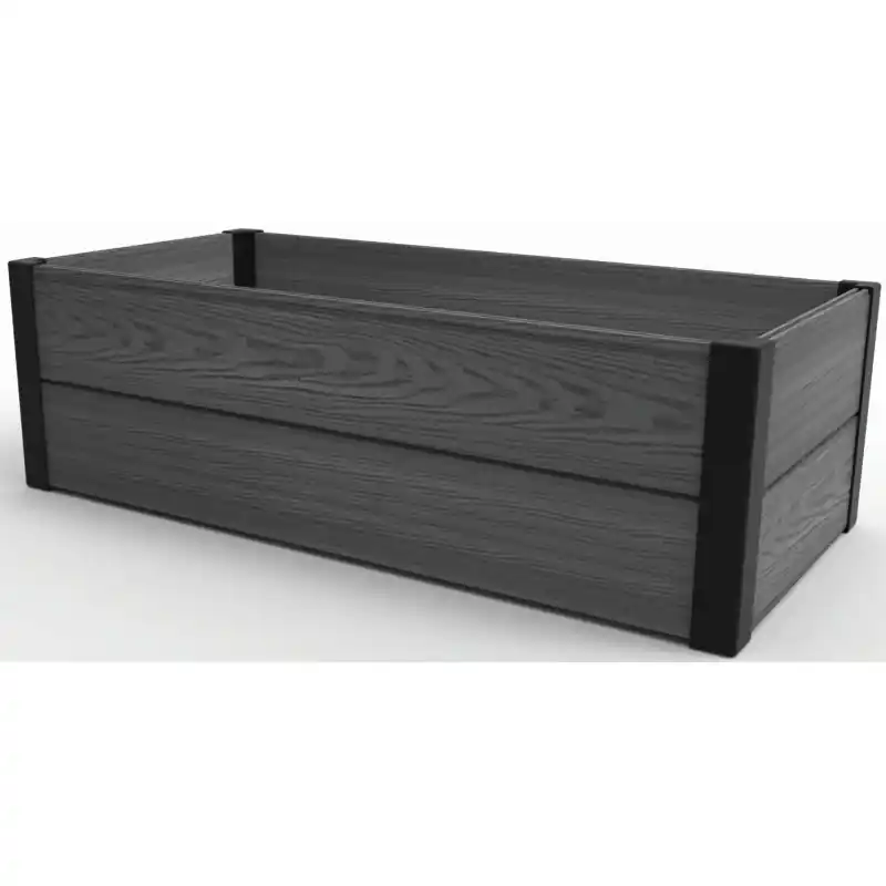 Preis Gesenkt KETER MAPLE TROUGH Hochbeet, 106 x 106 x 32 cm, grau 17209666