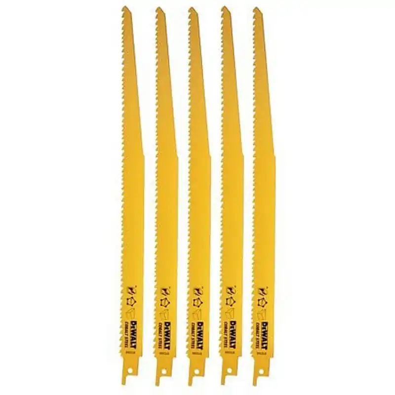 DeWALT DT2402-QZ Saebelsaegeblatt HCS Holz 203mm 5Stk Sonderangebot